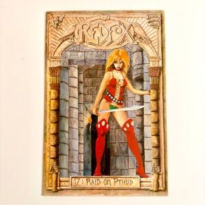 Redfox #17 - Valkyrie Press - 1988 Fantasy Comic Book